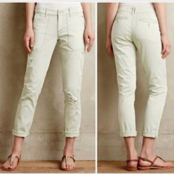 Anthropologie Pants - Pilcro & The Letterpress mint hyphen pants